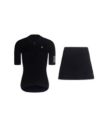 RIVANELLE short jersey and skirt - VICTORIOUS LADY - black